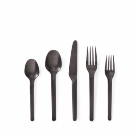 Muir Flatware in Onyx (5 Piece Setting) Flatware & Knives tabletop deals