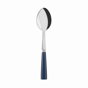 Natura Serving spoon, steel blue Serveware Good quality and affordable