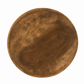 Natural Carved Round Board Serveware clearance shop