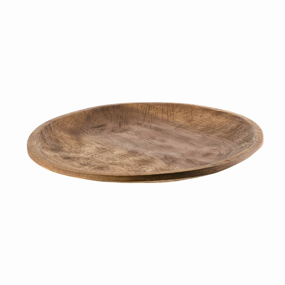 Natural Carved Round Board