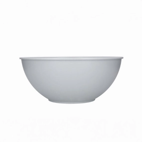 Natural Elements Eco-Friendly Recycled Plastic Mixing Bowl, 24.5cm, Grey Serving Bowls Entertaining Set