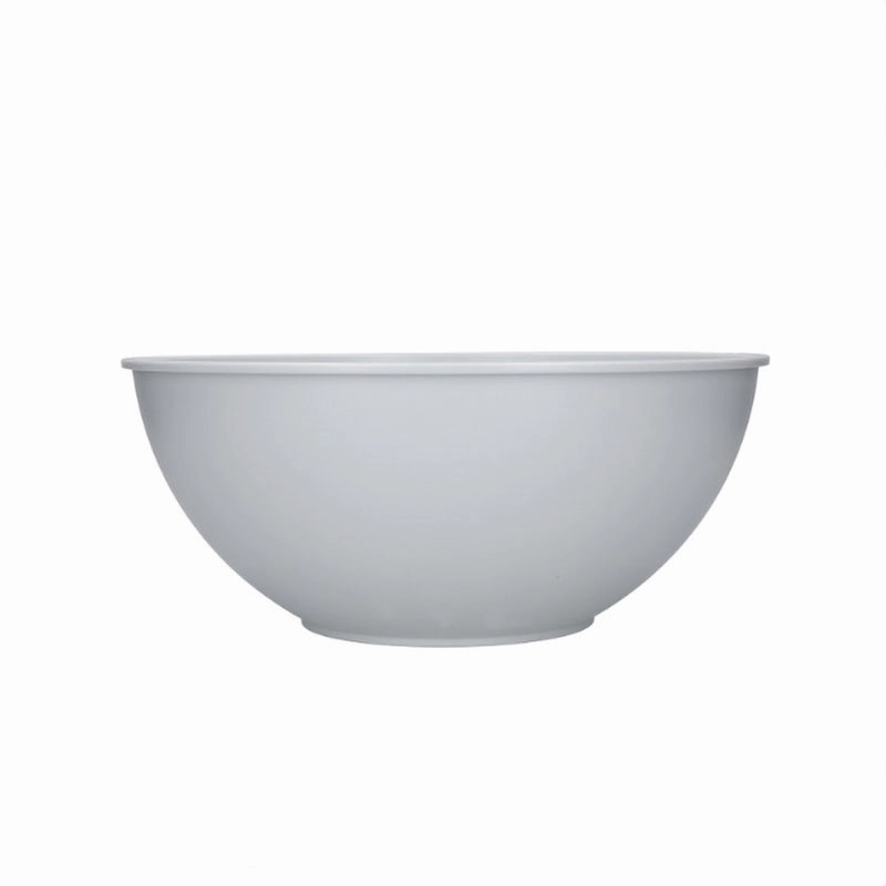Natural Elements Eco-Friendly Recycled Plastic Mixing Bowl, 24.5cm, Grey Serving Bowls Entertaining Set
