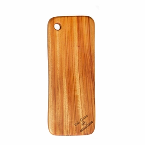 Natural Rounded Rectangle Narrow Anti-Bacterial Cutting Board Cooking Tools & Accessories outlet tools