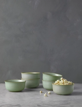 Nature Cereal Bowls (Set of 6) by Thomas for Rosenthal Dinnerware tableware promo