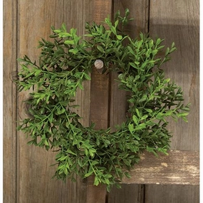 New England Boxwood Ring 4"/7" Faux Florals online special