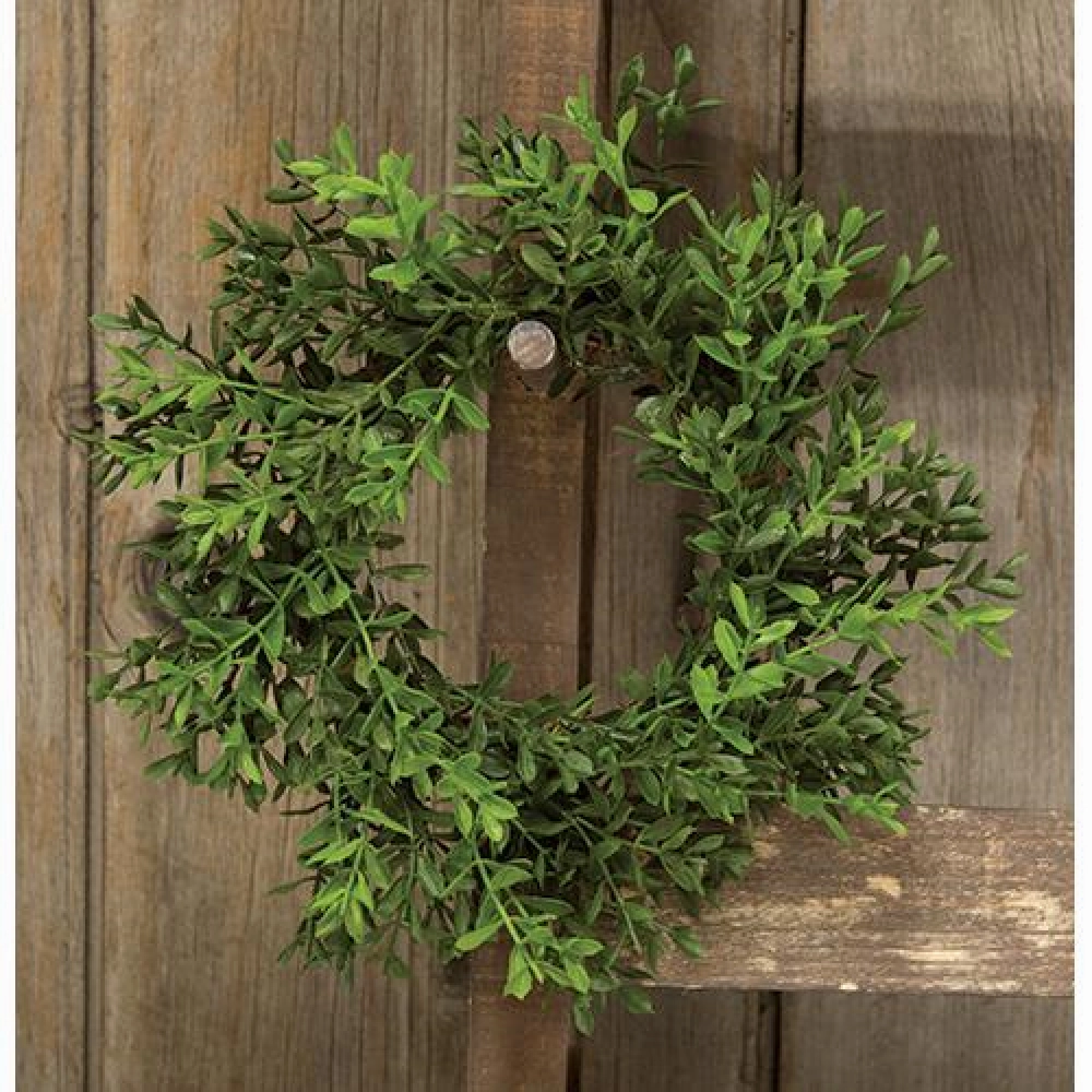New England Boxwood Ring 4"/7" Faux Florals online special
