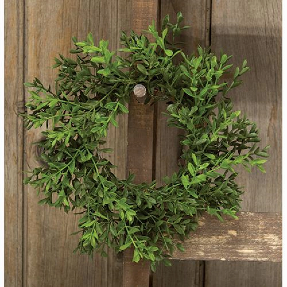 New England Boxwood Ring 4"/7"