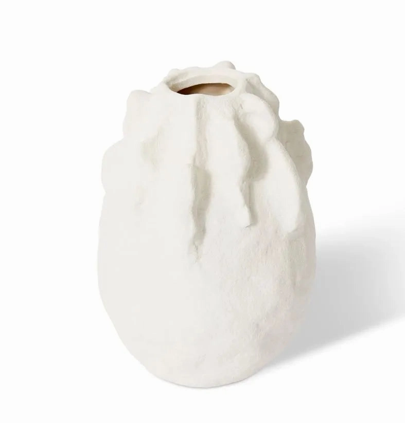 Nokisi Vase 11x11x15cm White Cheap Vases for home