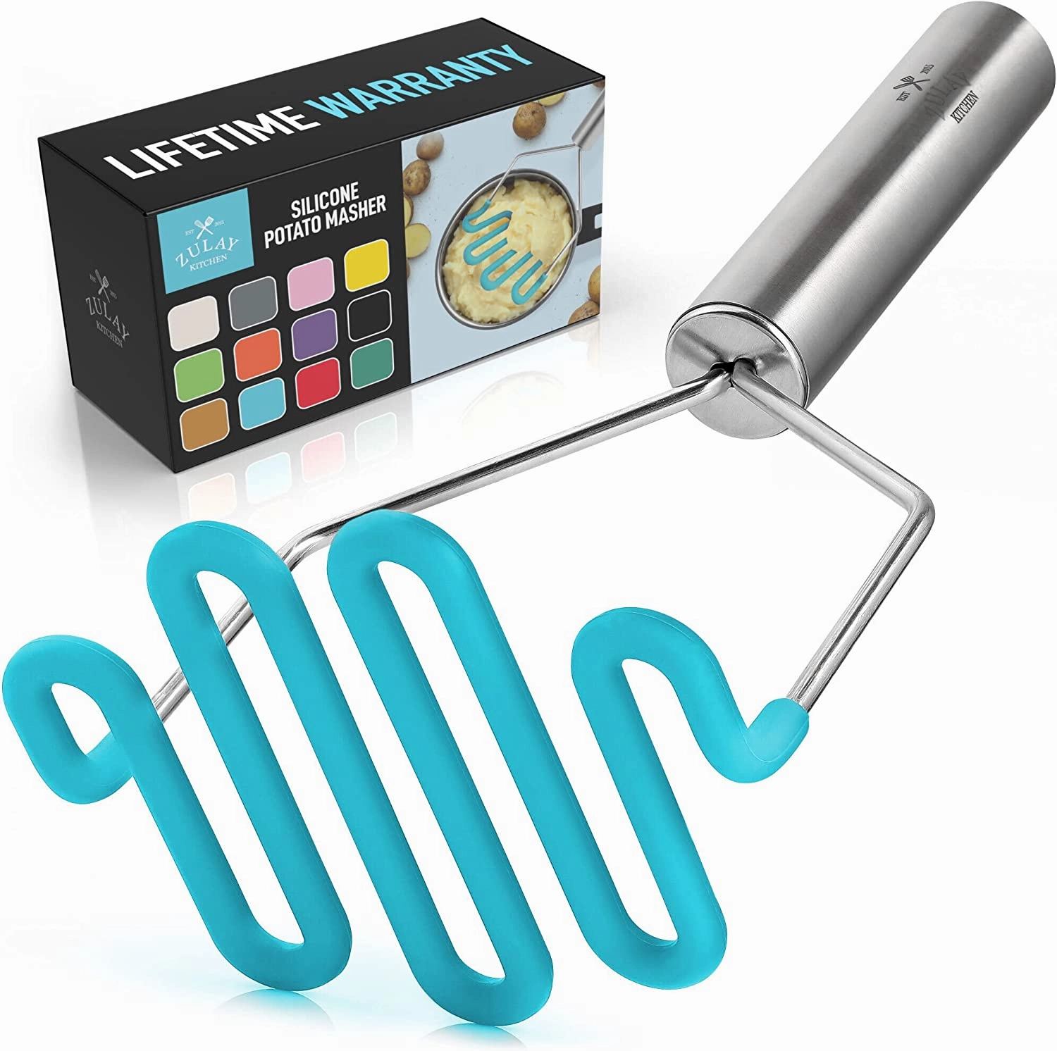 Non-Scratch Potato Masher Kitchen Tool