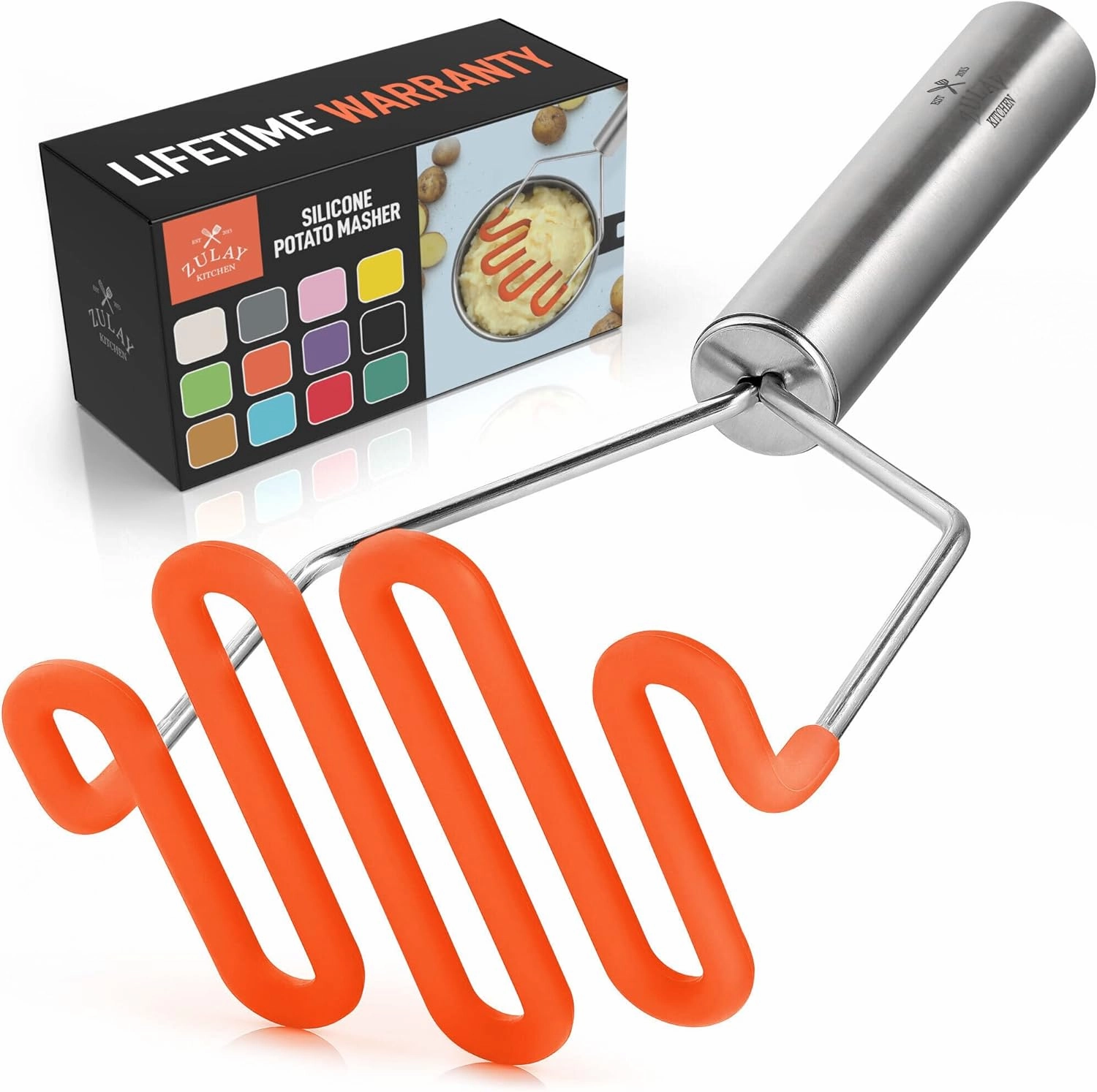 Non-Scratch Potato Masher Kitchen Tool