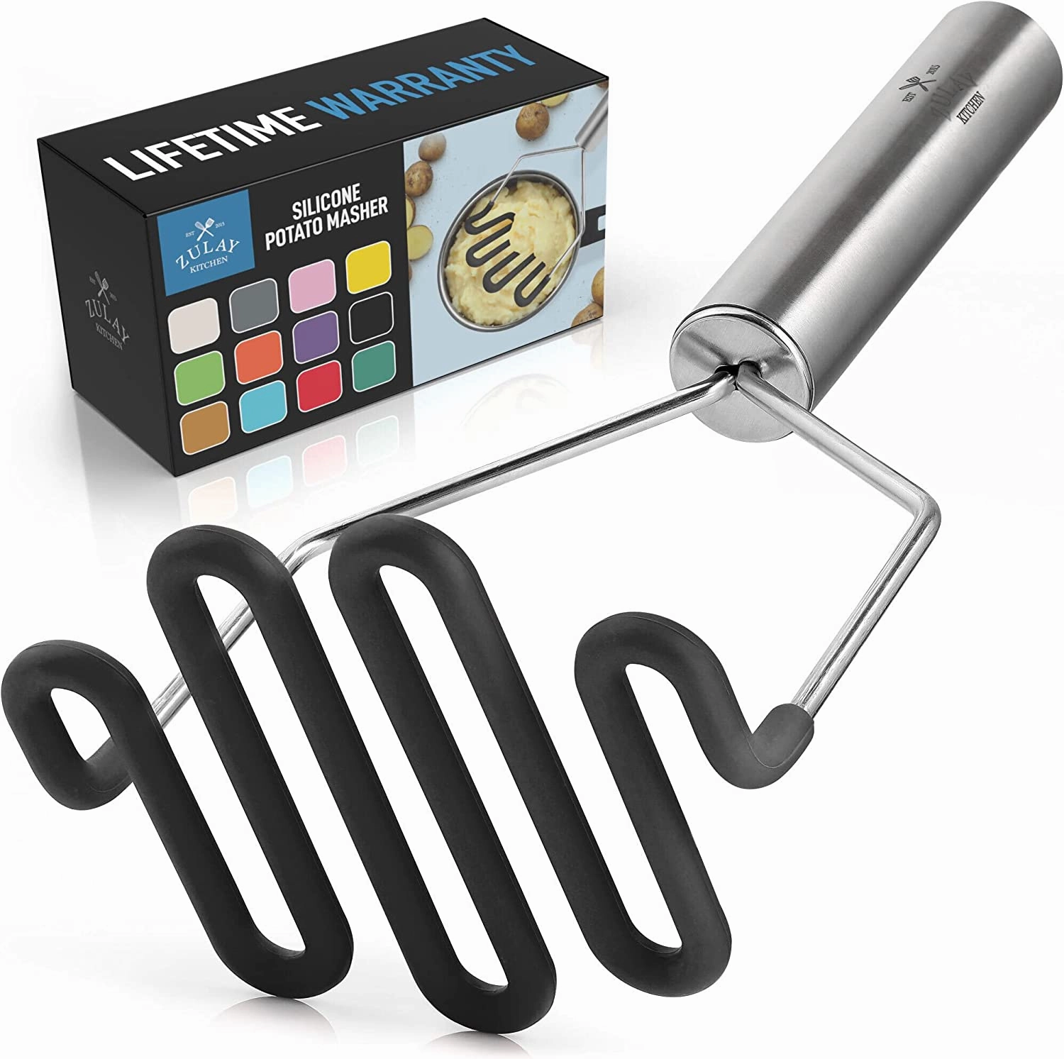 Non-Scratch Potato Masher Kitchen Tool