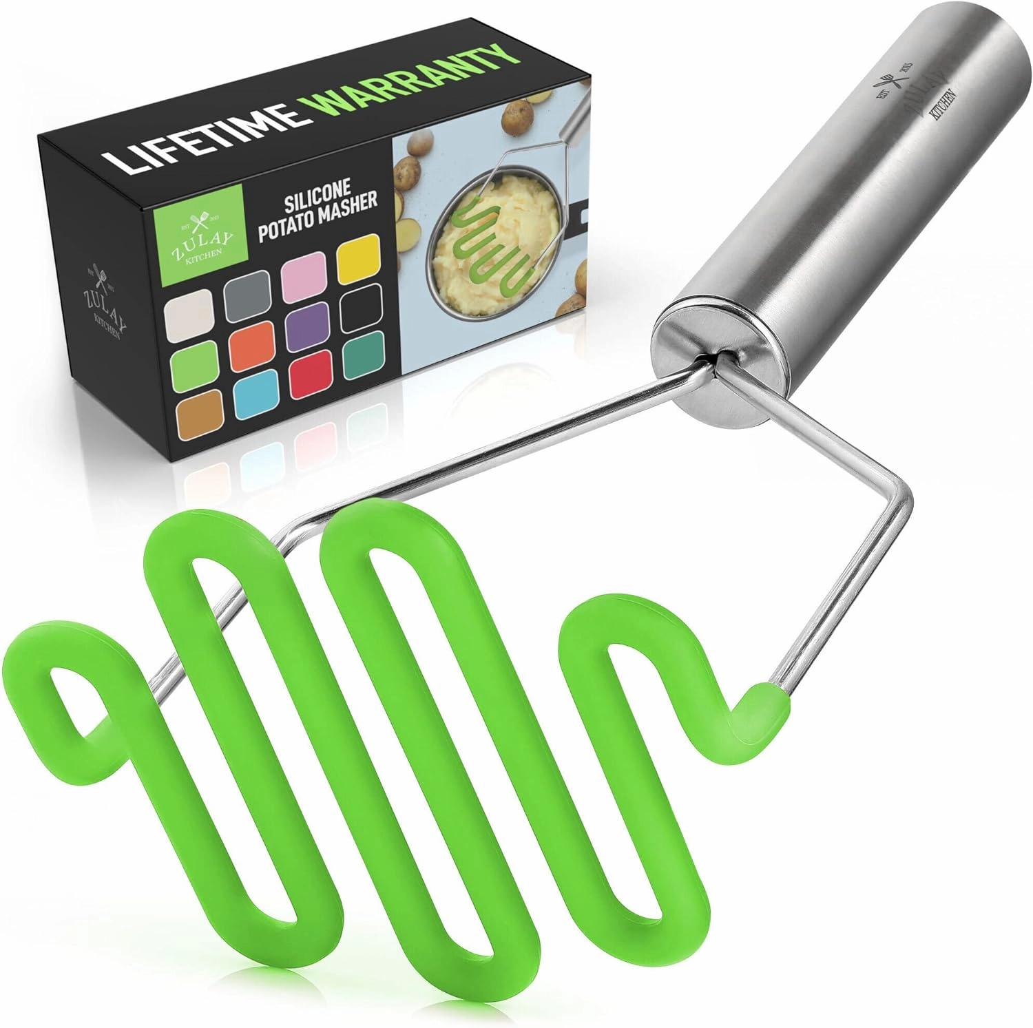 Non-Scratch Potato Masher Kitchen Tool