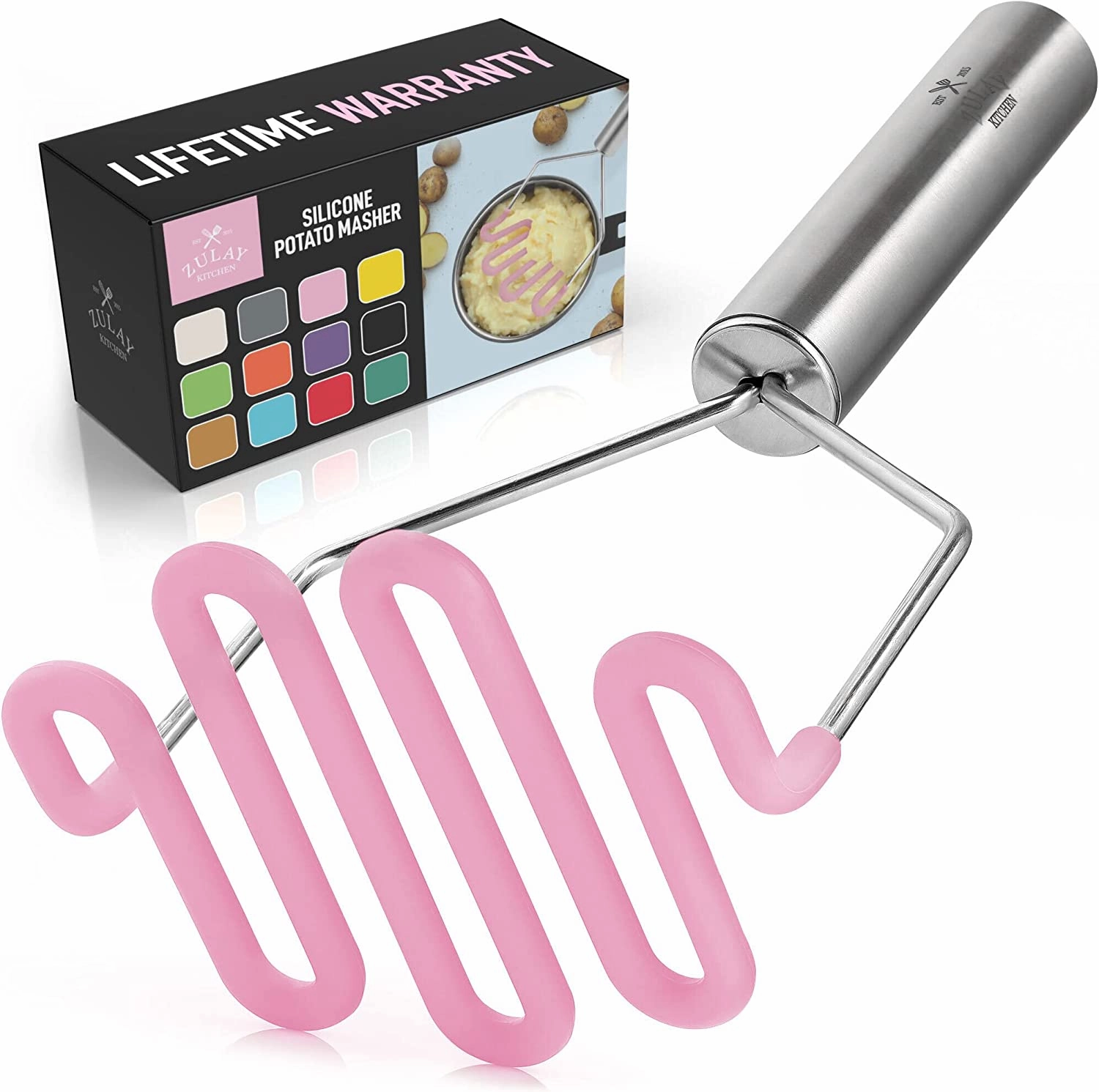 Non-Scratch Potato Masher Kitchen Tool