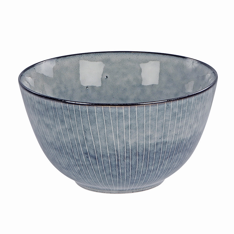 Nordic Sea Bowl D20cm, Blue Serving Bowls Entertaining Set