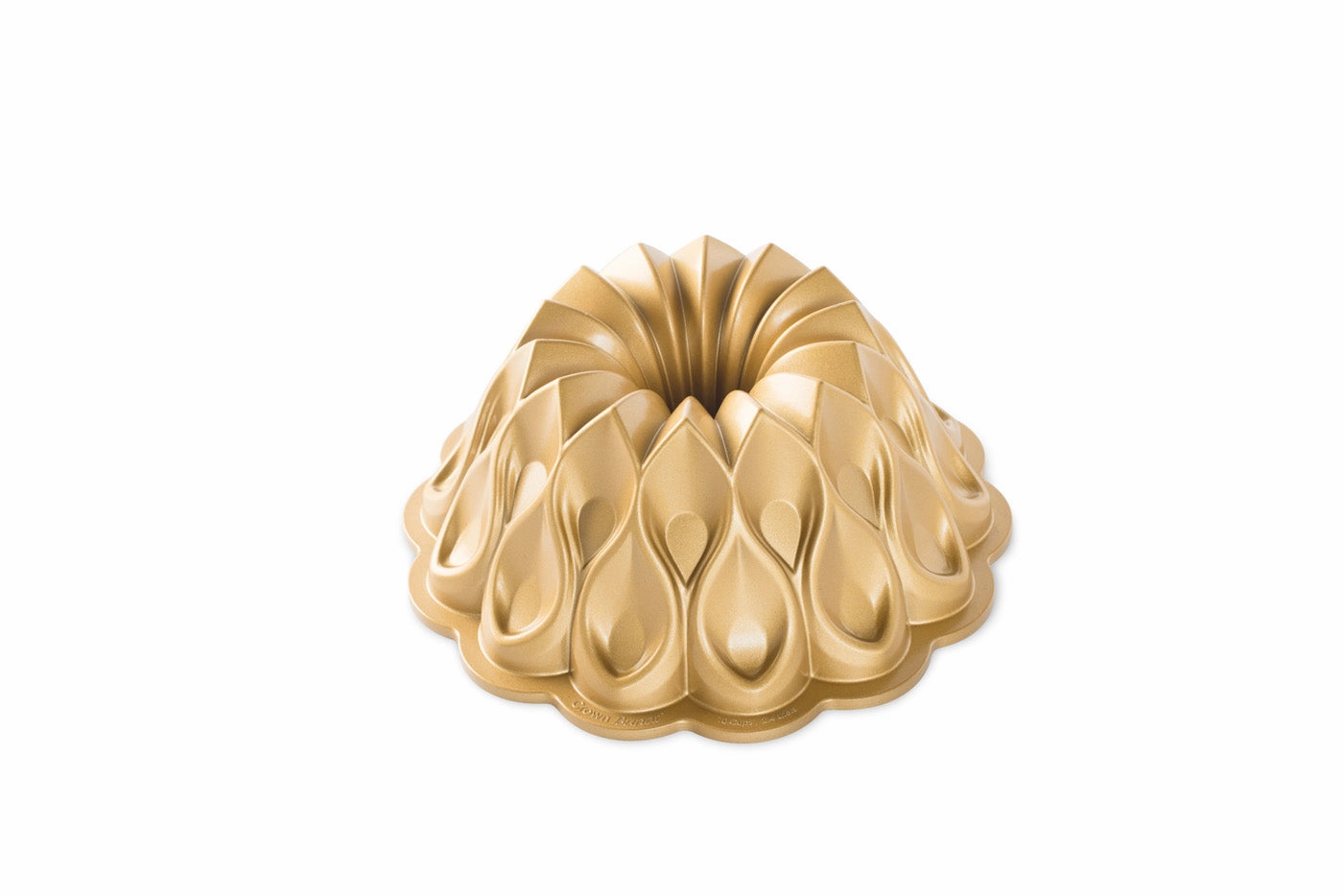 Nordic Ware Cast Aluminum Crown Bundt Pan, Gold Bakeware online promo
