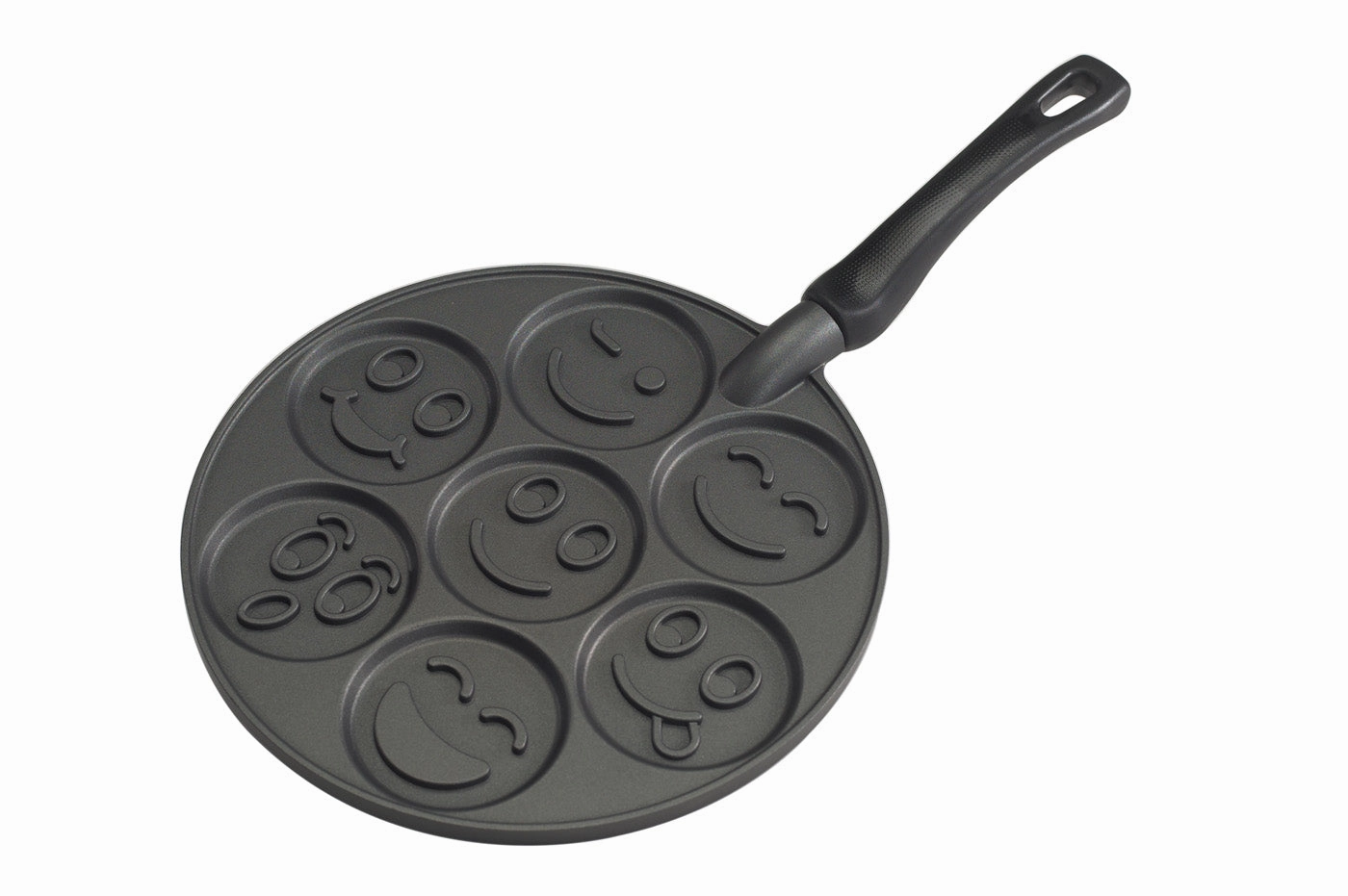 Nordic Ware Cast Aluminum Smiley Face Pancake Pan Cookware holiday sale