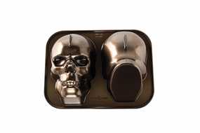 Nordic Ware Haunted Skull Pan Bakeware online promo