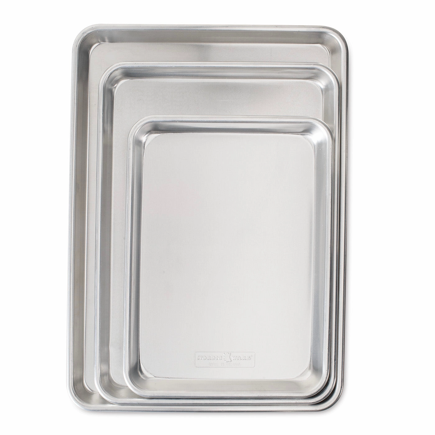 Nordic Ware Naturals 3 Piece Baker's Delight Set, Quarter, Half and Jelly Roll Bakeware online promo