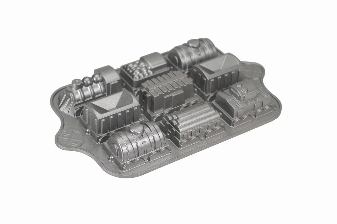 Nordic Ware Pro Cast Aluminum Train Cake Pan Bakeware online promo