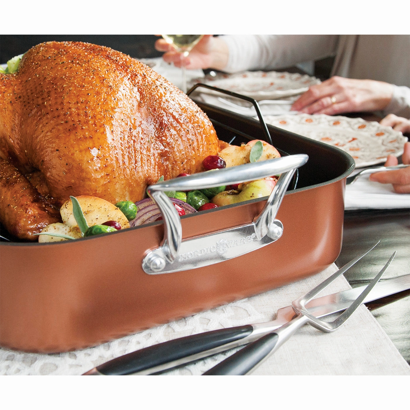 Nordic Ware Turkey Roaster With Rack