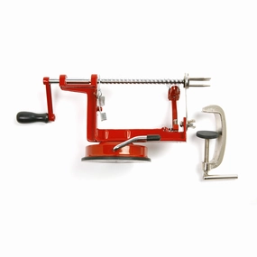 Norpro Apple-Master Parer, Slicer & Corer With Vacuum Base and Clamp for Rough Surfaces, Gray Cooking Tools & Accessories outlet tools