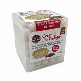 Norpro Ceramic Pie Weights with Storage Case Bakeware kitchen sale