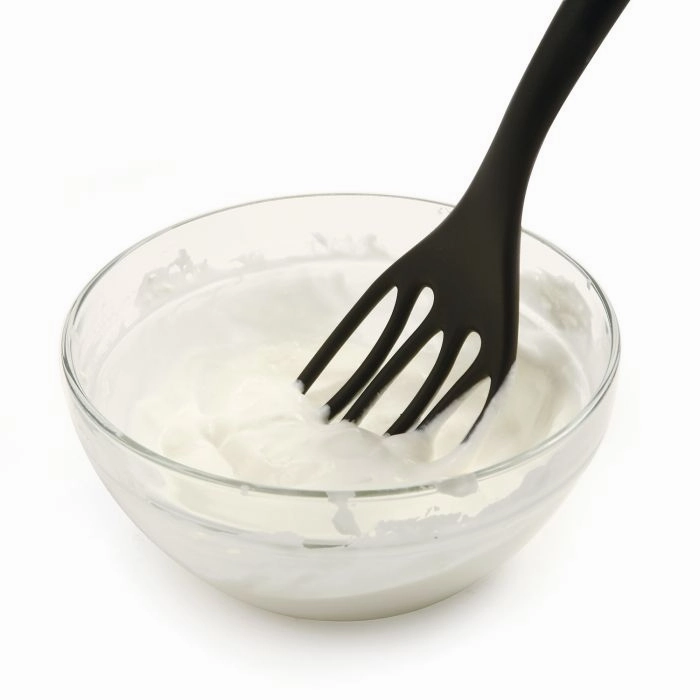 Norpro Grip-EZ Jumbo Fiskie Fork and Whisk Combo Kitchen Tool, Black