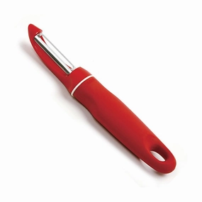 Norpro Grip-EZ Vegetable Peeler, 7.25-Inch, Red Cooking Tools & Accessories outlet tools