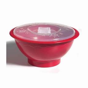 Norpro Microwave Popcorn Popper with Lid, 10.5-Inch, Red Cooking Tools & Accessories hot price