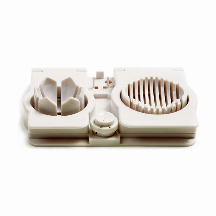 Norpro Multi Functional Egg Slicer, Wedger, Piercer and Garnish Tool, White