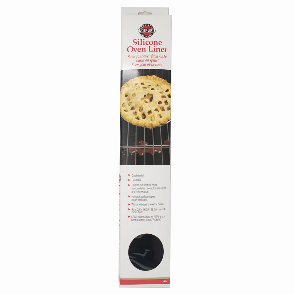 Norpro Silicone Oven Liner Fits Most Standard Sized Ovens and Toaster Ovens