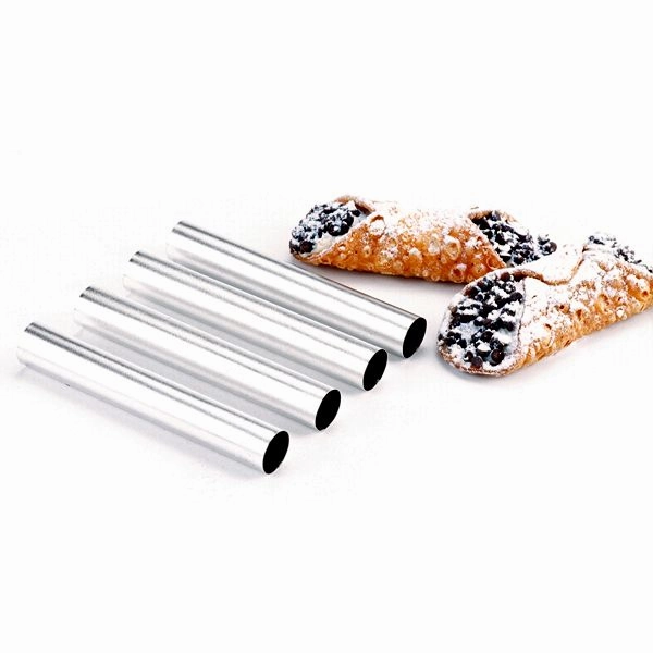 Norpro Stainless Steel Cannoli Forms, 5.75-Inch, Set of 4