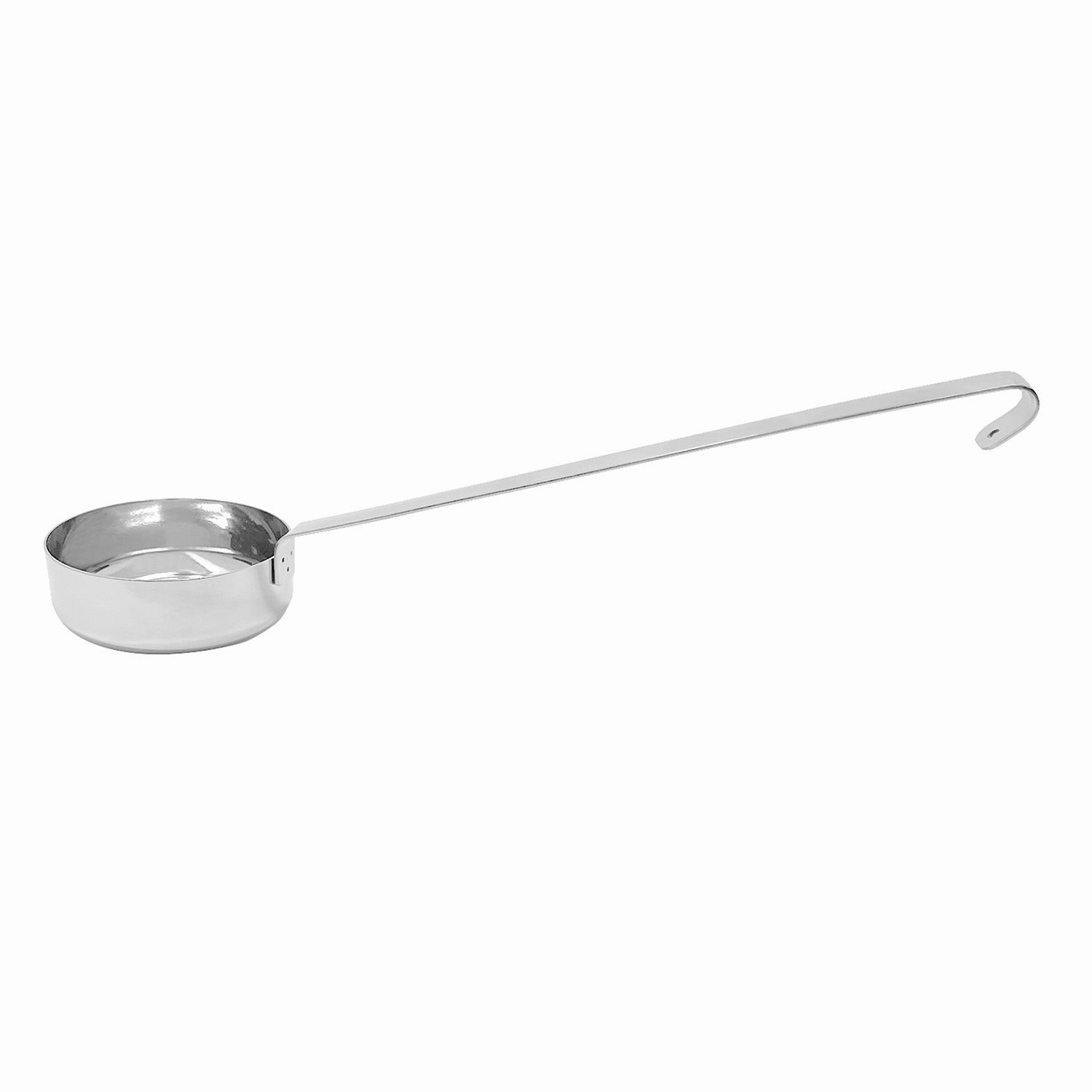 Norpro Stainless Steel Flat Bottom Ladle, 3 Ounce Capacity, Stainless Steel