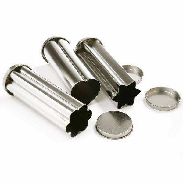 Norpro Tin Canape Bread Molds, Set of 3 Bakeware online promo