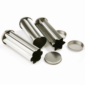 Norpro Tin Canape Bread Molds, Set of 3 Bakeware online promo
