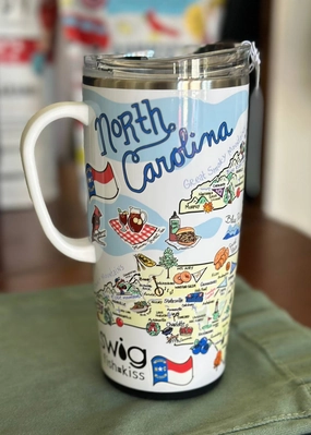 North Carolina Travel Mugs In White Cooking Tools & Accessories outlet tools