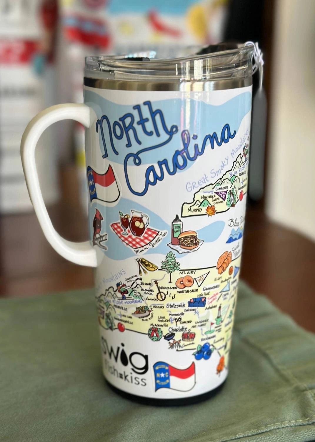 North Carolina Travel Mugs In White Cooking Tools & Accessories outlet tools