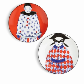 Nutcracker 8in Plate, Set of 2 Dinnerware sale online