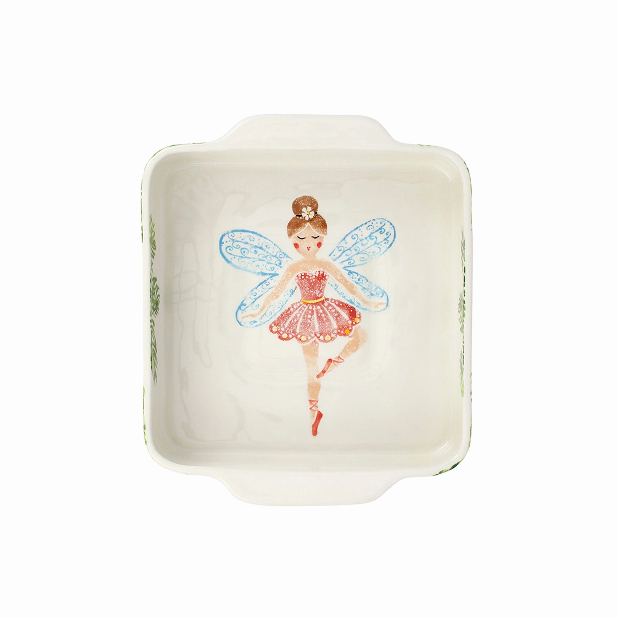 Nutcrackers Sugar Plum Fairy Square Baker Bakeware online promo
