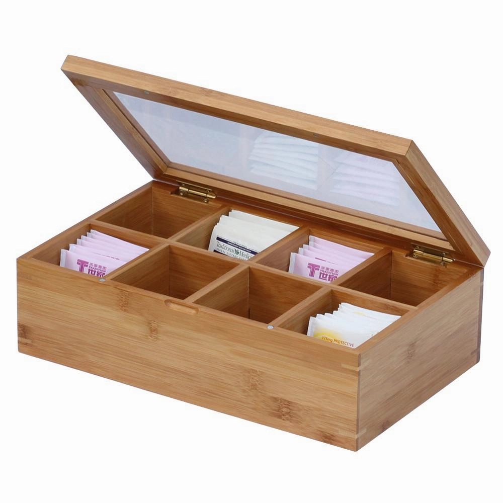 Oceanstar Bamboo Tea Box