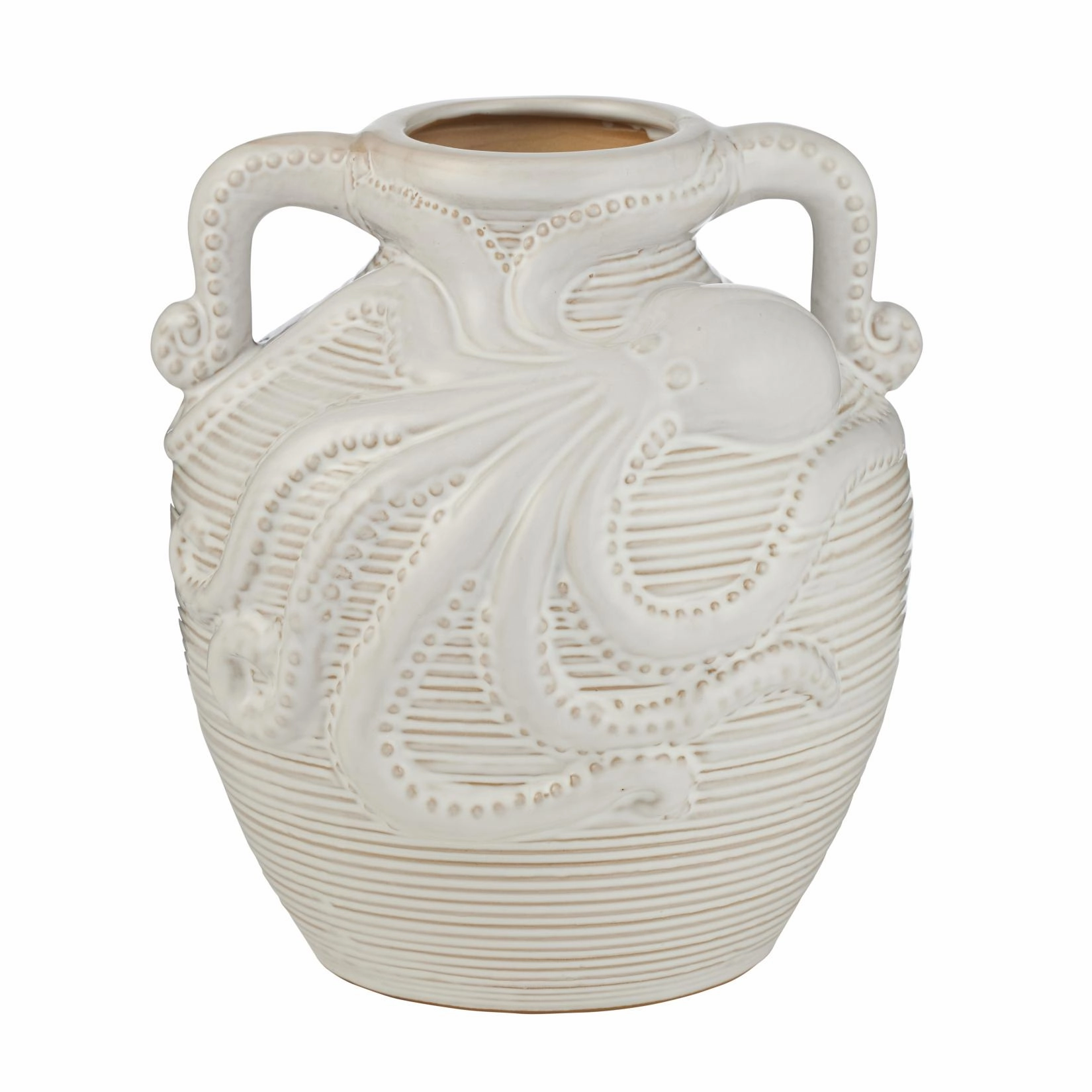 Octopus Ceramic Vase 20x22.5cm Nat Cheap Vases for home