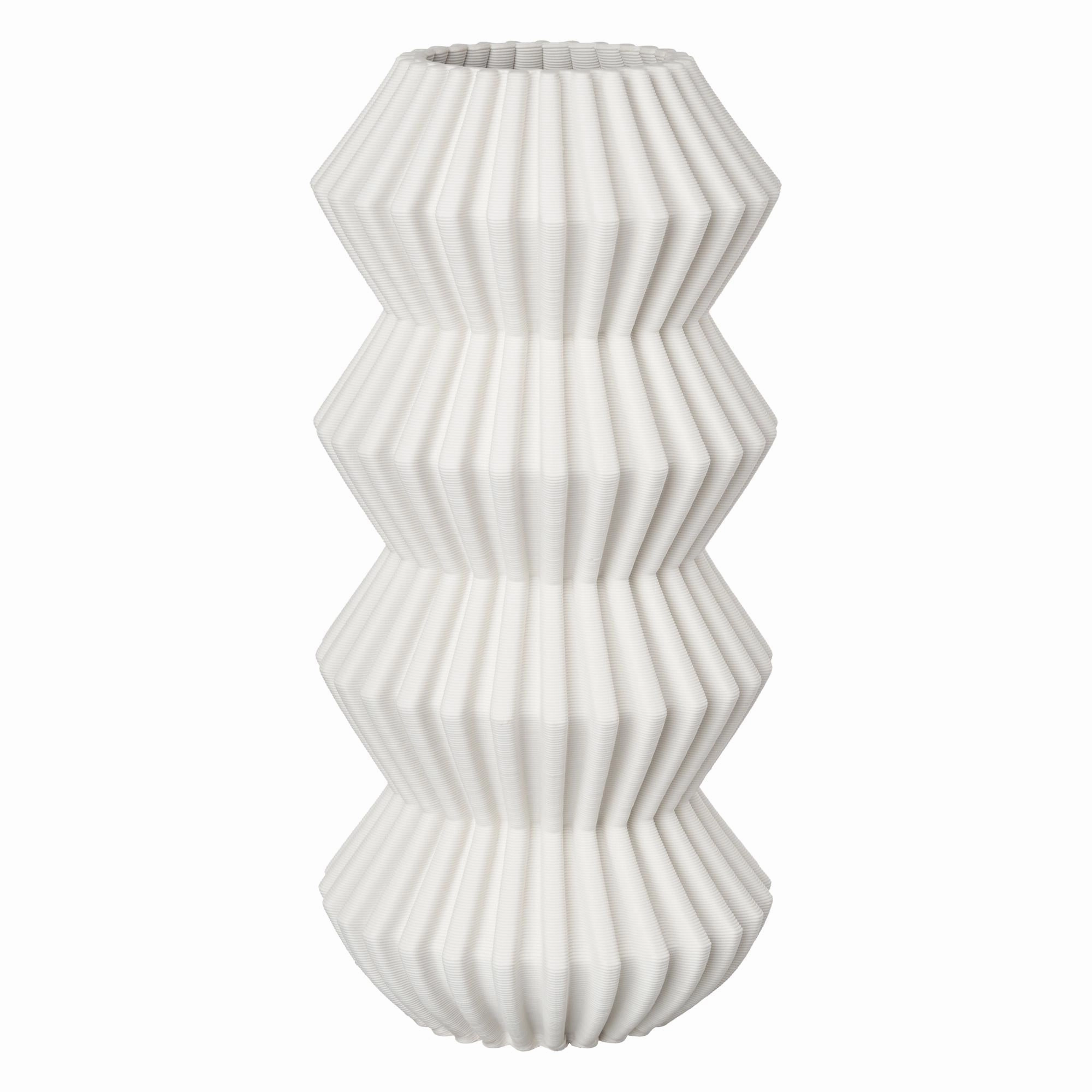 Odelle Ceramic Bisque Segment Vase Lge Cheap Vases for home