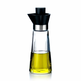 Oil & Vinegar Bottle, Black/Steel Serveware Good quality and affordable