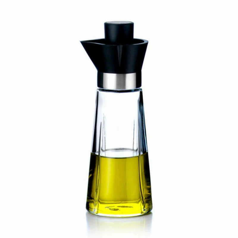 Oil & Vinegar Bottle, Black/Steel Serveware Good quality and affordable