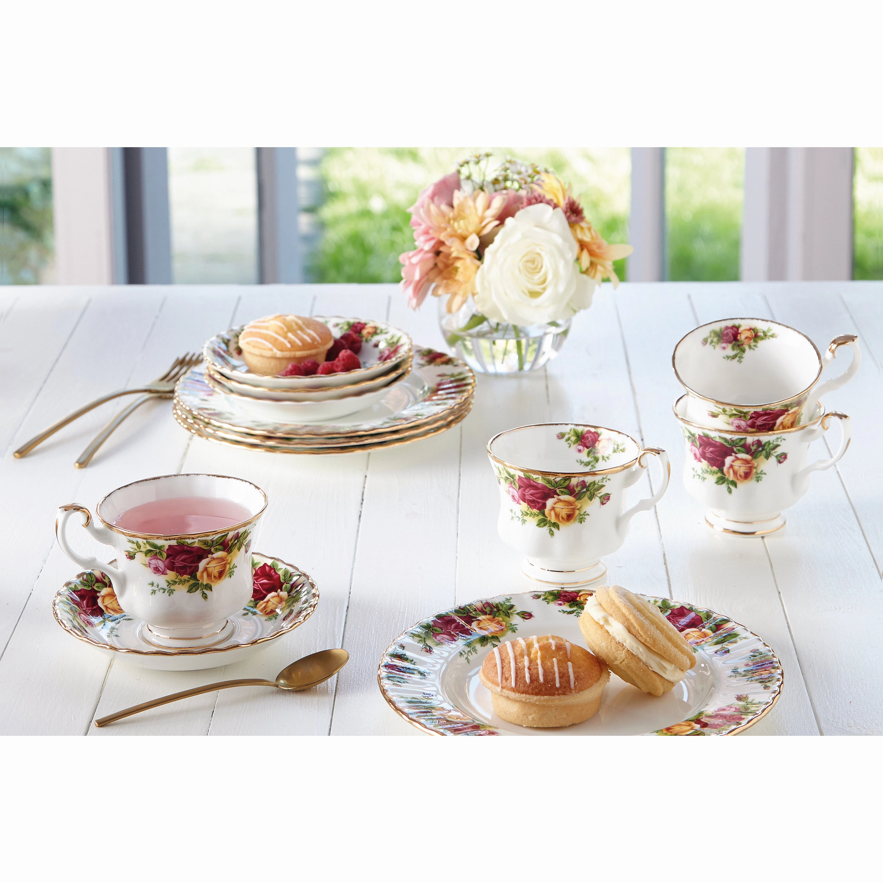 Old Country Roses 5 Piece Set