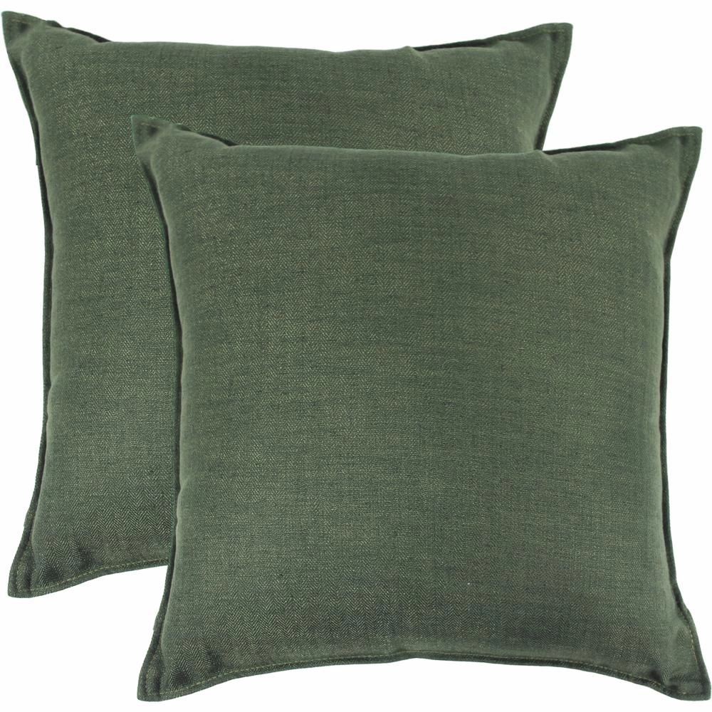 Olive Linen Blend Cushion 55x55 Cushions for home decor deals
