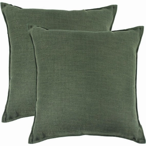 Olive Linen Blend Cushion 55x55 Cushions for home decor deals