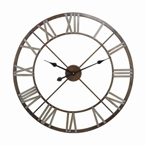 Open Centre Clock Bronze Wall Clocks Timeless Sale