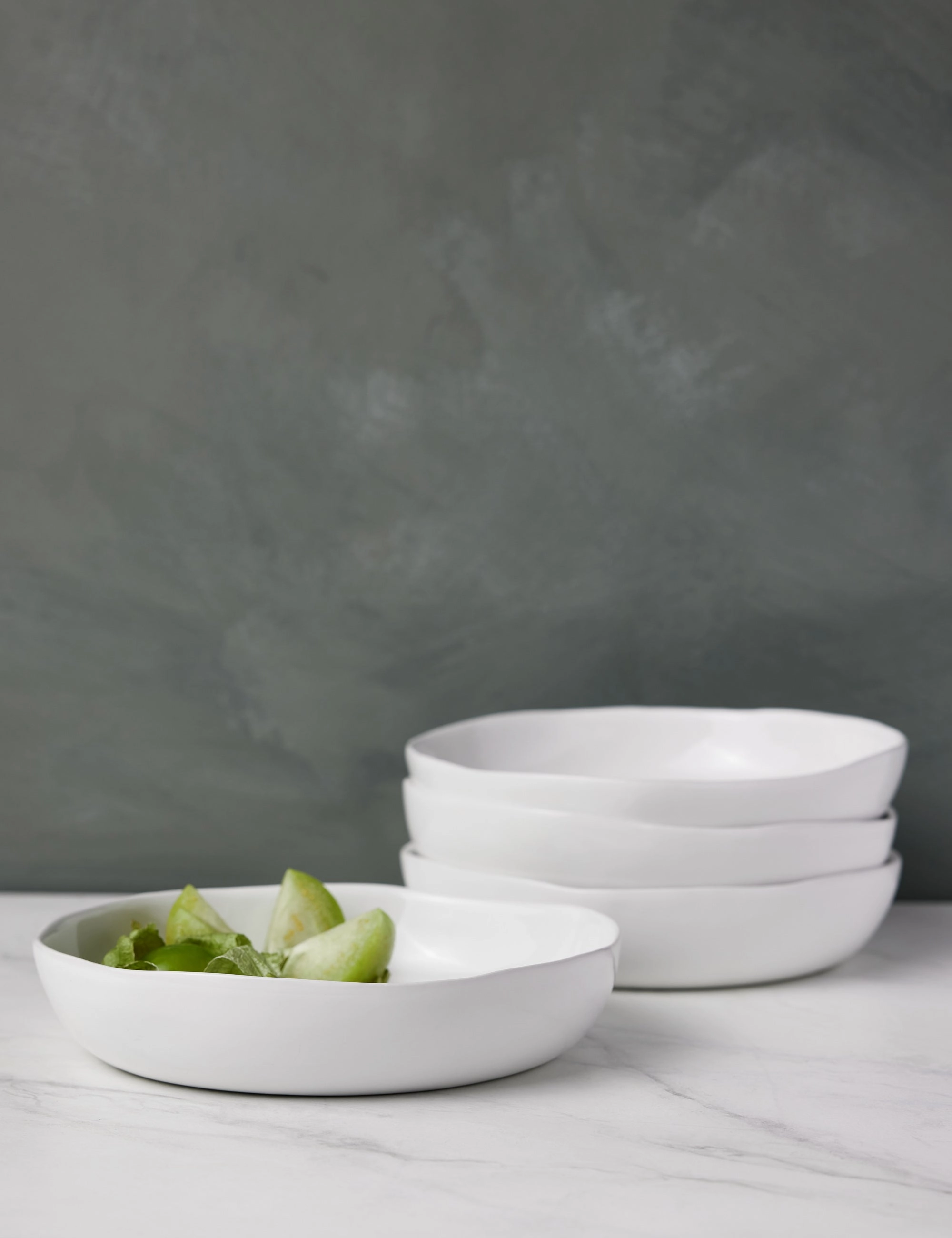 Organic Low Bowl, (Set of 4) by Hawkins New York Dinnerware tableware promo