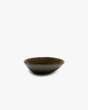 Oval bowl L gray Pure Dinnerware tableware outlet